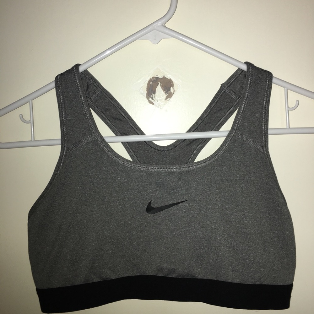 Nike Gray Sports Bra